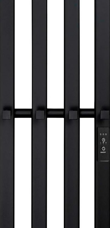 Электрический полотенцесушитель Primoclima Sol Q C E Black 150*18 4