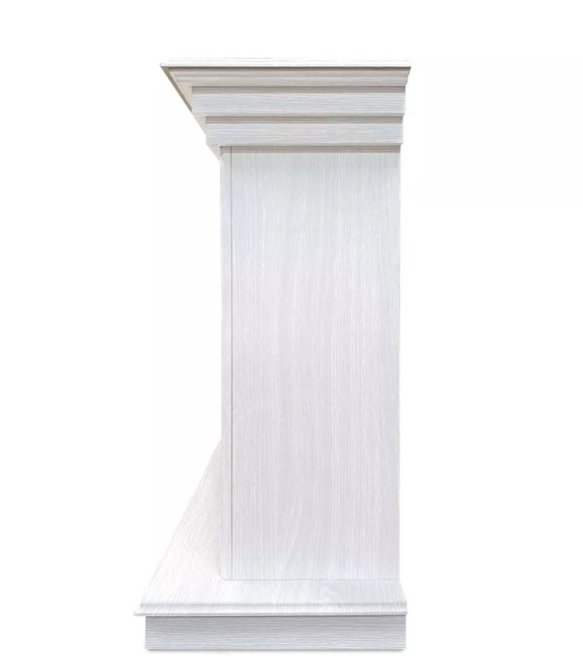 Каминокомплект Хорошие Камины Марс с очагом Royal Flame Majestic FX Black белое дерево