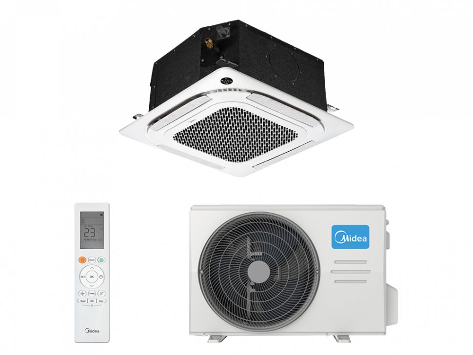 Кассетная сплит-система Midea MCA4U-18HRFNX-Q(GA)/MOX330U-18HFN8-Q(GA)/T-MBQ4-03AWD
