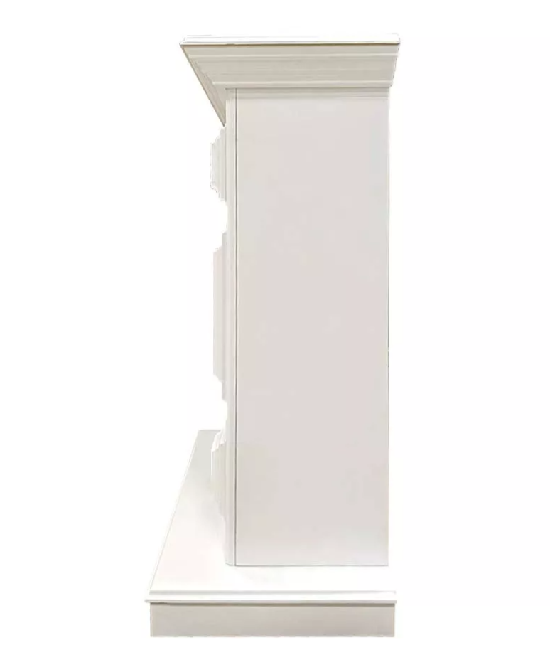 Каминокомплект Хорошие Камины Юпитер с очагом Royal Flame Majestic FX Black белый