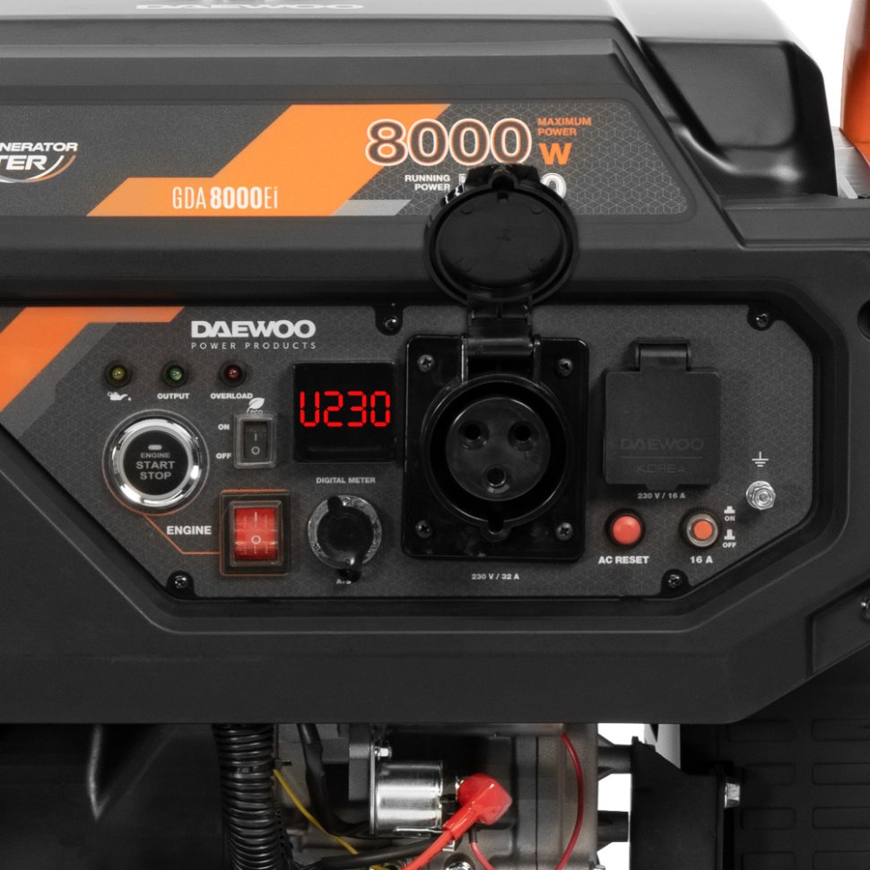 Генератор бензиновый инверторный Daewoo GDA 8000Ei