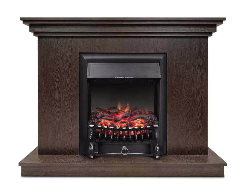 Каминокомплект Хорошие Камины Марс с очагом Royal Flame Fobos FX Black венге