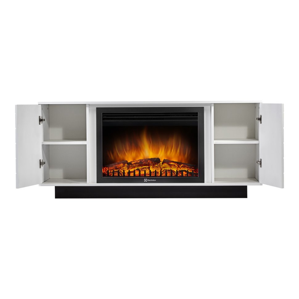 Каминокомплект Firelight Como 30 с очагом Electrolux EFP/P-3020LS белый