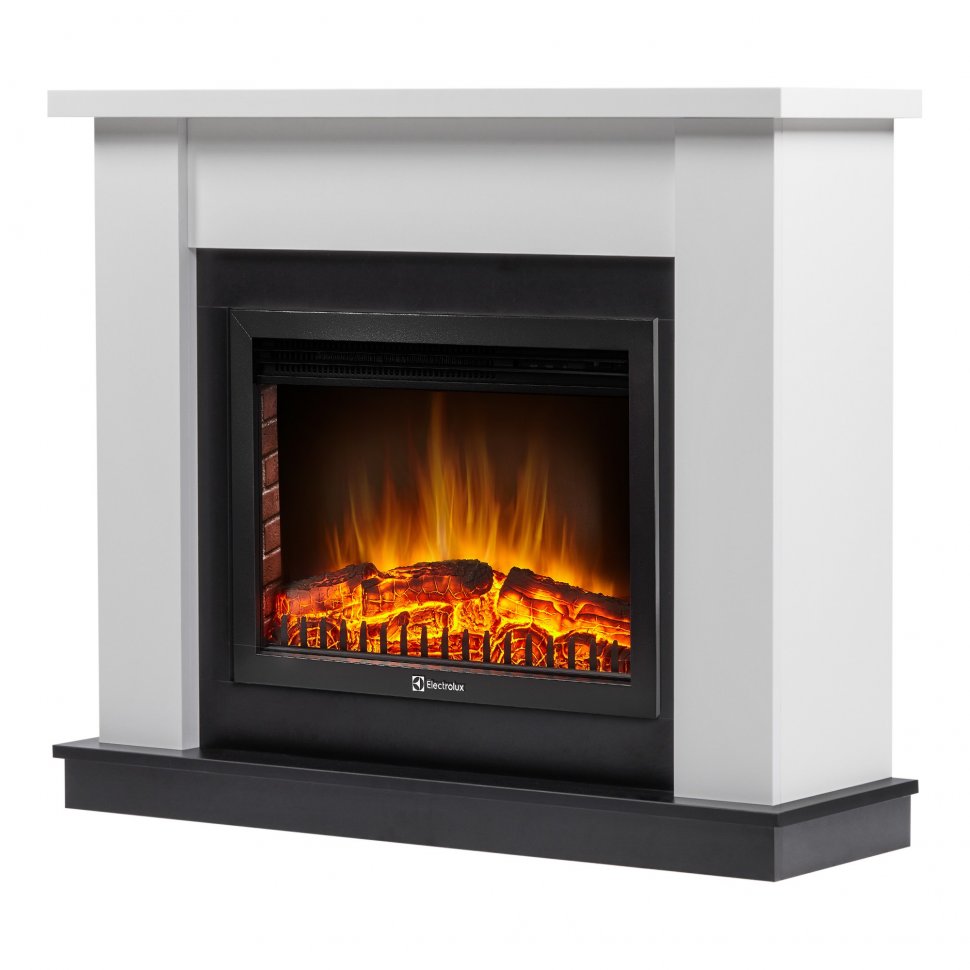 Каминокомплект Firelight Canto 25 с очагом Electrolux EFP/P-2520LS N белый