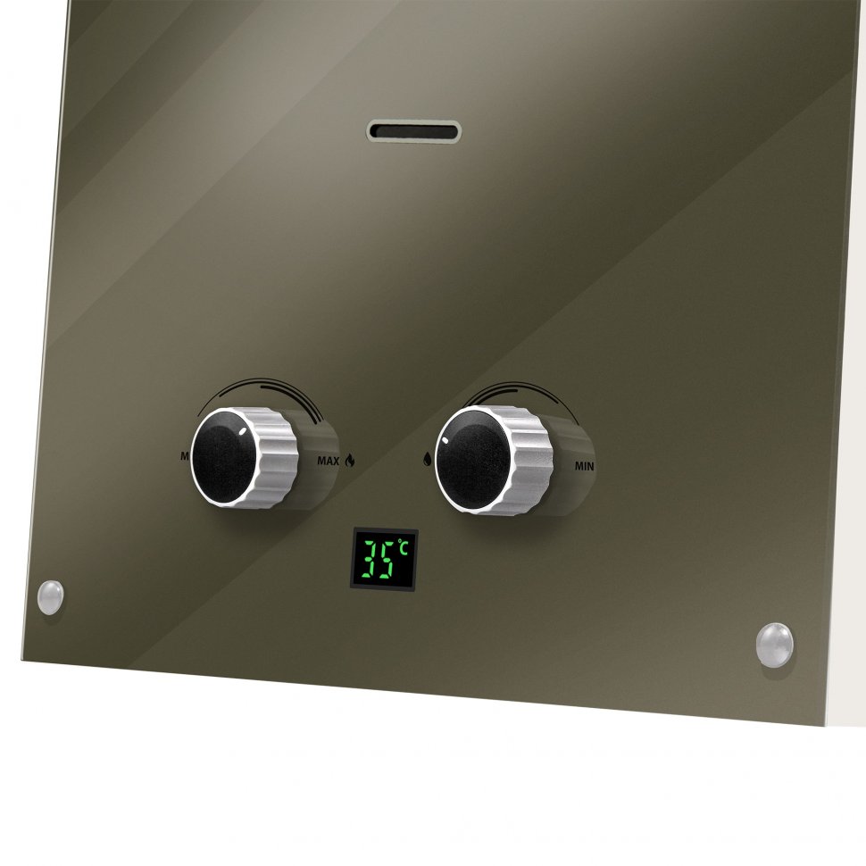 Водонагреватель проточный газовый Ballu GWH 10 Fiery Glass Mirror