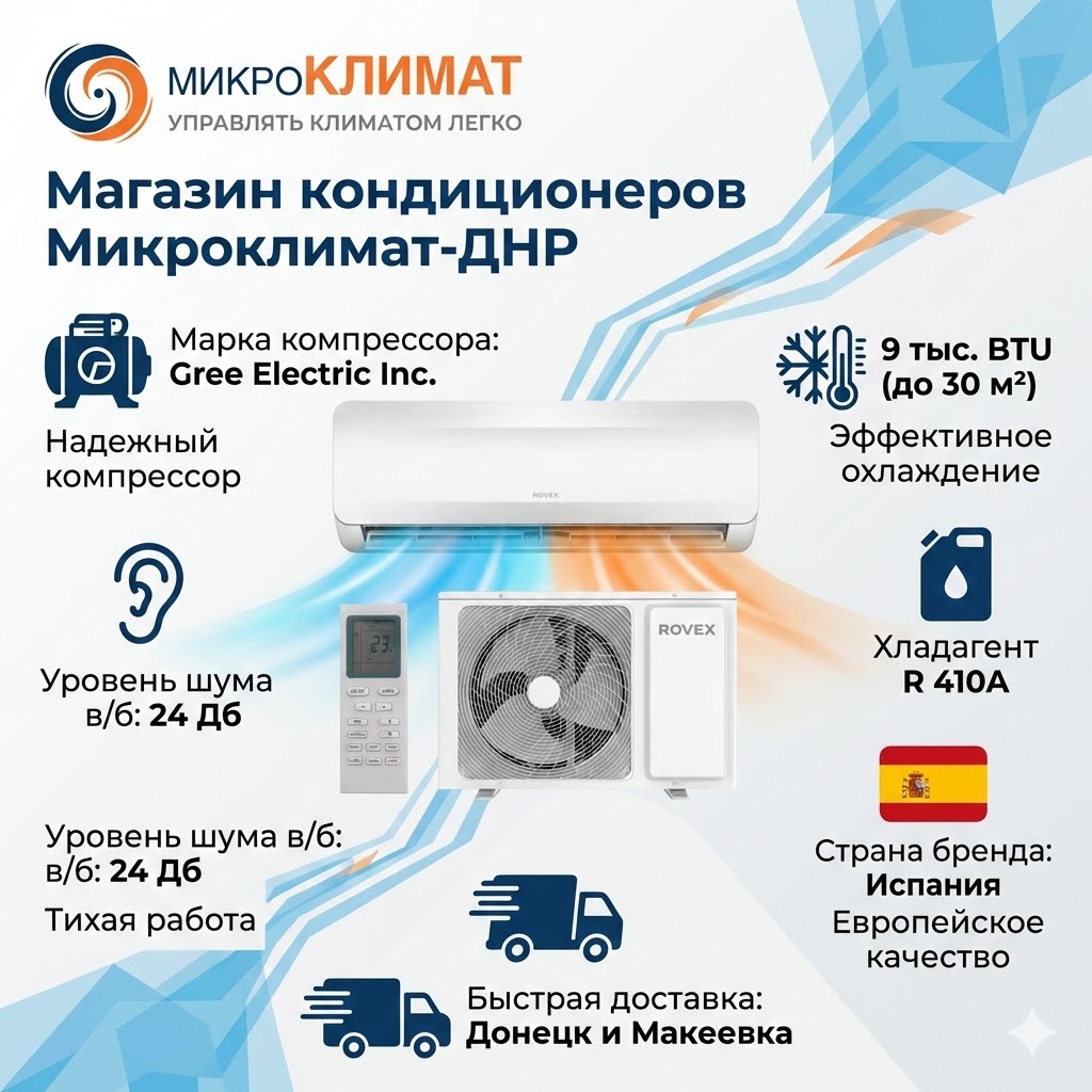 Кондиционер Rovex RS-09AST-N Mira