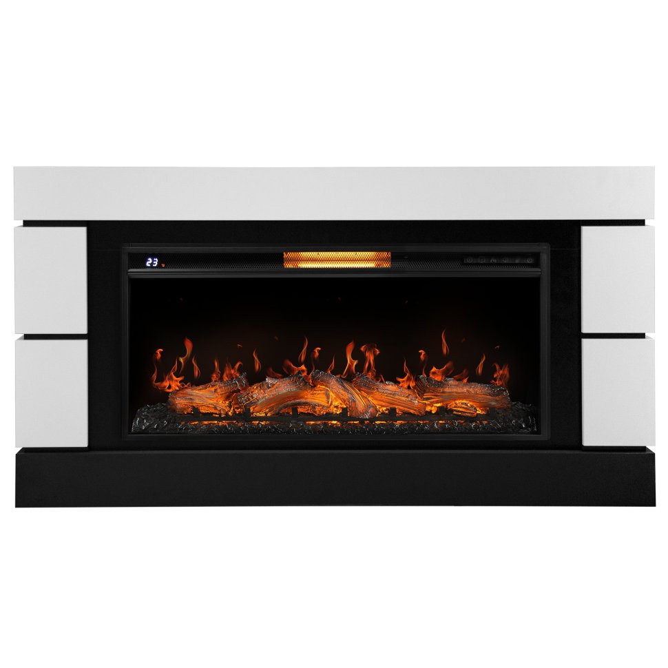 Каминокомплект Royal Thermo Aurora RTFP/P-AR40LS портал Moderno 42/40/36 белый р/в