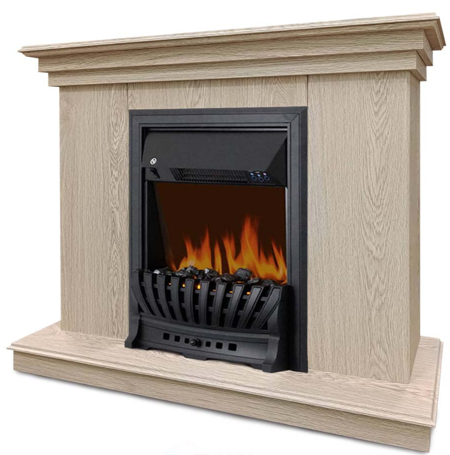 Каминокомплект Хорошие Камины Марс с очагом Royal Flame Aspen Black сосна