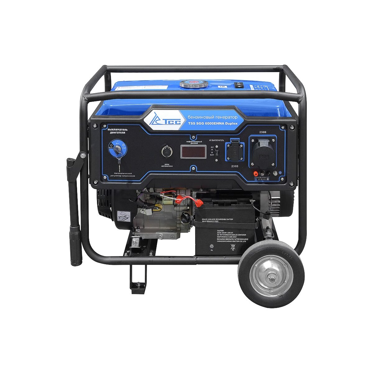 Бензогенератор ТСС TSS SGG 6000EHNA Duplex (160012)