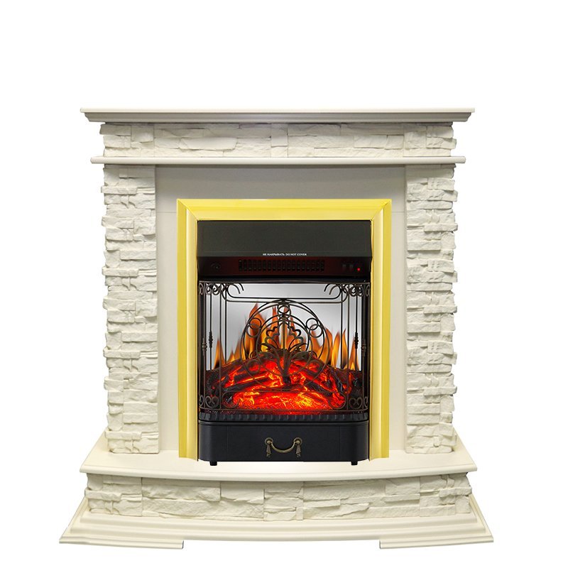 Каминокомплект Royal Flame Luzern с очагом Majestic FX M Brass