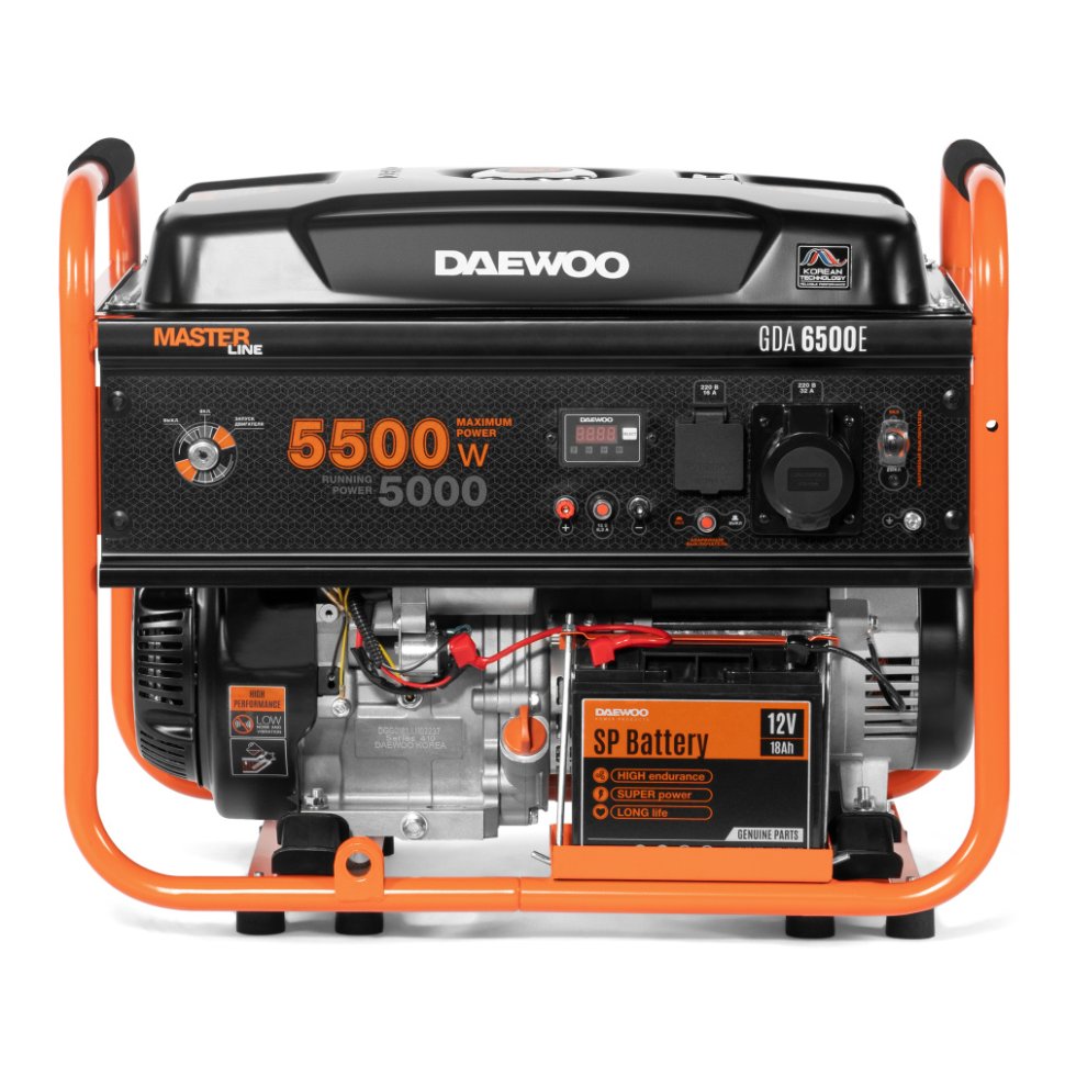 Генератор бензиновый Daewoo GDA 6500E