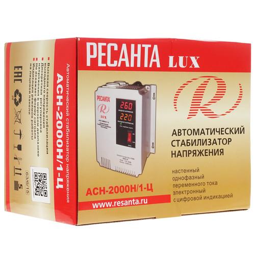 Стабилизатор напряжения Ресанта АСН-2000 Н/1-Ц Lux